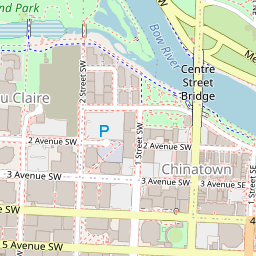 Calgary map